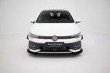 Maxton Design - Street Pro Front Splitter + Flaps Volkswagen Golf GTI / GTE / R-Line MK8 (Facelift)