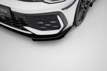 Maxton Design - Street Pro Front Splitter + Flaps Volkswagen Golf GTI / GTE / R-Line MK8 (Facelift)