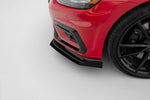 Maxton Design - Racing Durability Front Splitter + Flaps Volkswagen Golf R / R-Line MK7.5