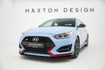 Maxton Design - Street Pro Front Splitter Hyundai Veloster N MK2