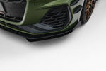 Maxton Design - Street Pro Front Splitter V.1 + Flaps Audi S3 Sportback / A3 S-Line Sportback 8Y (Facelift)