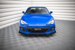 Maxton Design - Street Pro Front Splitter V.1 + Flaps Subaru BRZ MK1 (Facelift)