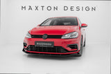 Maxton Design - Racing Durability Front Splitter V.2 Volkswagen Golf R / R-Line MK7.5