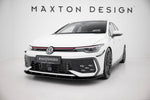 Maxton Design - Street Pro Front Splitter Volkswagen Golf GTI / GTE / R-Line MK8 (Facelift)