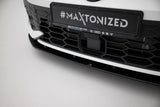 Maxton Design - Street Pro Front Splitter Volkswagen Golf GTI / GTE / R-Line MK8 (Facelift)