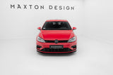 Maxton Design - Racing Durability Front Splitter Volkswagen Golf R / R-Line MK7.5