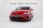 Maxton Design - Racing Durability Front Splitter Volkswagen Golf R / R-Line MK7.5