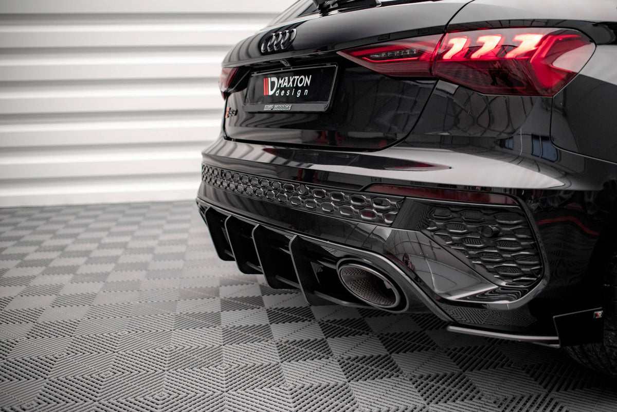 Maxton Design Street Pro Rear Diffuser Audi Rs3 Sportback 8y Royal