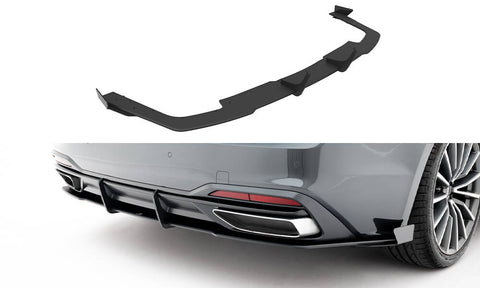 Maxton Design - Street Pro Rear Diffuser + Flaps Audi A5 F5 (Facelift)