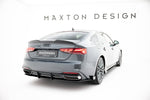 Maxton Design - Street Pro Rear Diffuser + Flaps Audi A5 F5 (Facelift)