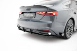 Maxton Design - Street Pro Rear Diffuser + Flaps Audi A5 F5 (Facelift)