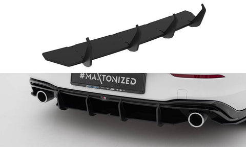 Maxton Design - Street Pro Rear Diffuser V.4 Volkswagen Golf GTI MK8