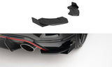 Maxton Design - Street Pro Rear Side Splitters + Flaps Hyundai Veloster N MK2