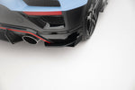 Maxton Design - Street Pro Rear Side Splitters + Flaps Hyundai Veloster N MK2