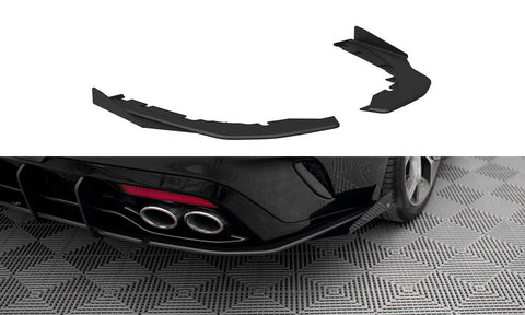 Maxton Design - Street Pro Rear Side Splitters + Flaps Kia Stinger GT / GT-Line MK1