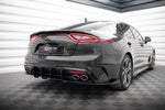 Maxton Design - Street Pro Rear Side Splitters + Flaps Kia Stinger GT / GT-Line MK1