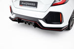 Maxton Design - Street Pro Rear Side Splitters V.2 Honda Civic Sport MK10 (Facelift)