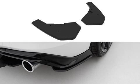 Maxton Design - Street Pro Rear Side Splitters V.2 Volkswagen Golf GTI MK8