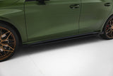 Maxton Design - Street Pro Side Skirts Diffusers + Flaps Audi S3 Sportback / A3 S-Line Sportback 8Y (Facelift)