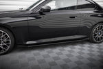 Maxton Design - Street Pro Side Skirts Diffusers + Flaps BMW Series 2 G42 Coupe