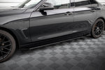 Maxton Design - Street Pro Side Skirts Diffusers + Flaps BMW Series 4 Gran Coupe F36