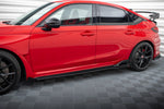 Maxton Design - Street Pro Side Skirts Diffusers + Flaps Honda Civic Type R MK11