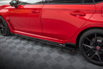 Maxton Design - Street Pro Side Skirts Diffusers + Flaps Honda Civic Type R MK11