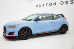 Maxton Design - Street Pro Side Skirts Diffusers + Flaps Hyundai Veloster N MK2