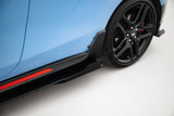 Maxton Design - Street Pro Side Skirts Diffusers + Flaps Hyundai Veloster N MK2