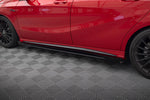 Maxton Design - Street Pro Side Skirts Diffusers + Flaps Mercedes Benz A45 AMG Aero W176 (Facelift)