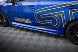 Maxton Design - Street Pro Side Skirts Diffusers Subaru WRX-STI MK4