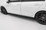 Maxton Design - Street Pro Side Skirts Diffusers V.2 Volkswagen Golf GTI / GTE / GTI Clubsport / R-Line MK8