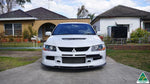 Flow Designs - Front Splitter Mitsubishi Lancer Evolution IX