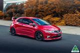 Flow Designs - Side Skirts Diffusers Honda Civic Type R FN2