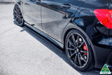 Flow Designs - Side Skirts Diffusers Mercedes Benz A45 AMG W176 (Pre-Facelift)