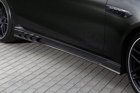 Mercedes-Benz AMG GT4-door with INFERNO carbon fiber aerodynamic package. /  TopCar