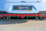 Maxton Design - Central Rear Splitter (With Vertical Bars) Hyundai I30N MK3 Fastback Rear Diffuser Maxton Design royalty-bespoke.myshopify.com 