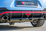 Maxton Design - Central Rear Splitter (With Vertical Bars) Hyundai I30N MK3 Fastback Rear Diffuser Maxton Design royalty-bespoke.myshopify.com 