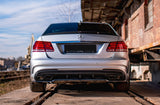 Maxton Design - Central Rear Splitter (With Vertical Bars) Mercedes Benz E63 AMG Sedan W212 Facelift Rear Diffuser Maxton Design royalty-bespoke.myshopify.com 