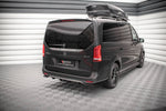 Maxton Design - Central Rear Splitter (with Vertical Bars) Mercedes Benz V-Class AMG-Line W447 Facelift Rear Diffuser Maxton Design royalty-bespoke.myshopify.com 