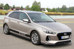 Maxton Design - Front Splitter V.1 Hyundai I30 MK3 Hatchback Front Spoiler Maxton Design royalty-bespoke.myshopify.com 