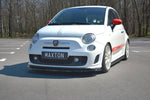 Maxton Design - Front Splitter V.2 Fiat 500 Abarth MK1 Front Spoiler Maxton Design royalty-bespoke.myshopify.com 