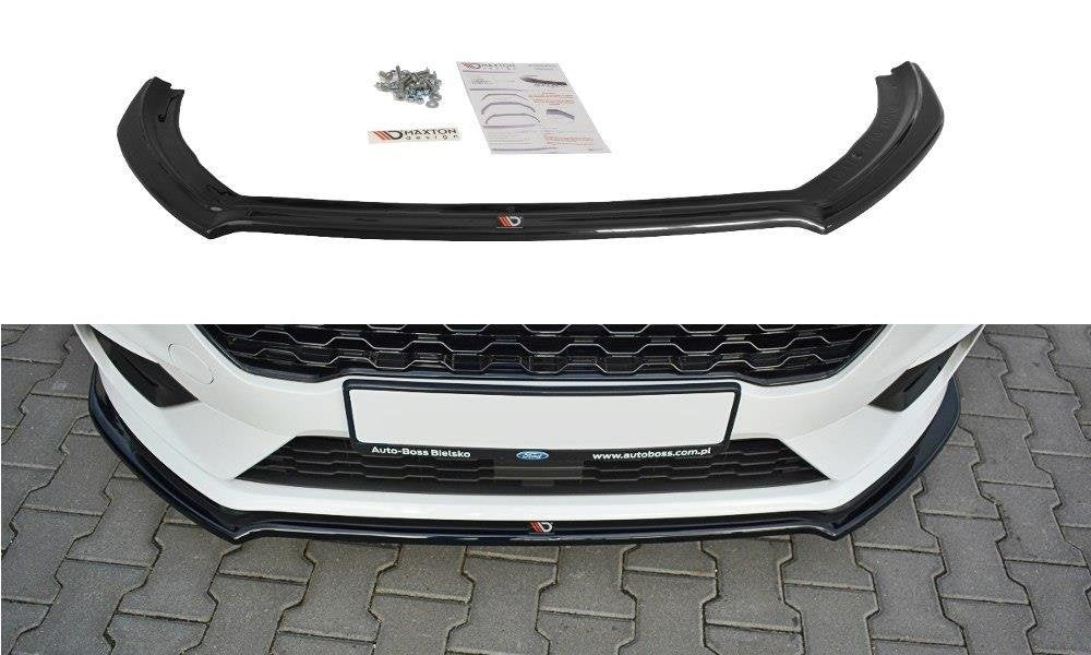 Maxton Design - Front Splitter V.1 Ford Fiesta ST / ST-Line MK8