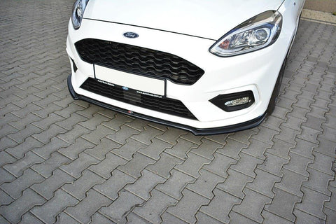 Maxton Design - Front Splitter V.1 Ford Fiesta ST / ST-Line MK8