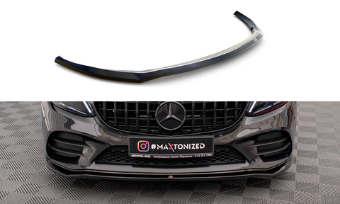 Maxton Design - Front Splitter V.1 Mercedes Benz C-Class AMG-Line Sedan W205 / C205 Facelift Front Spoiler Maxton Design royalty-bespoke.myshopify.com 