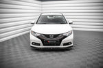 Maxton Design - Front Splitter V.2 Honda Civic MK9