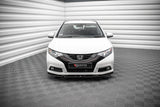 Maxton Design - Front Splitter V.2 Honda Civic MK9