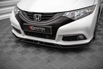 Maxton Design - Front Splitter V.2 Honda Civic MK9