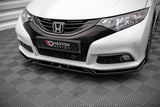 Maxton Design - Front Splitter V.2 Honda Civic MK9