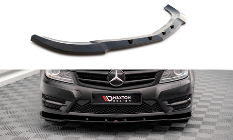 Maxton Design - Front Splitter V.2 Mercedes Benz C-Class Coupe/Sedan/Estate AMG-Line C204/W204/S204 (Facelift) Front Spoiler Maxton Design royalty-bespoke.myshopify.com 